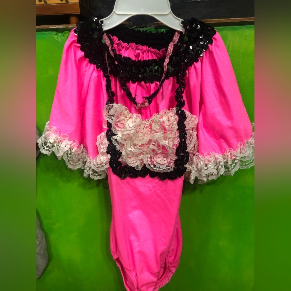 Vintage 1980's Girls Dance Recital Costume